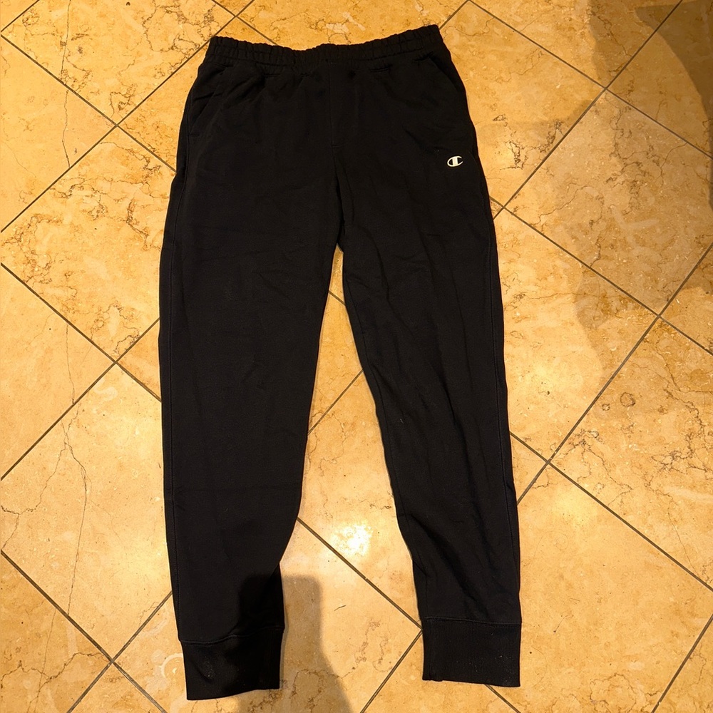 NEW Champion Men's Sueded Fleece Jogger Sweatpants - Size Large